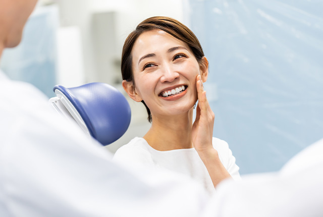 患者様の声に耳を傾ける丁寧なカウンセリング